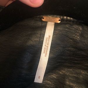 Vegan Leather Free People Jacket!
